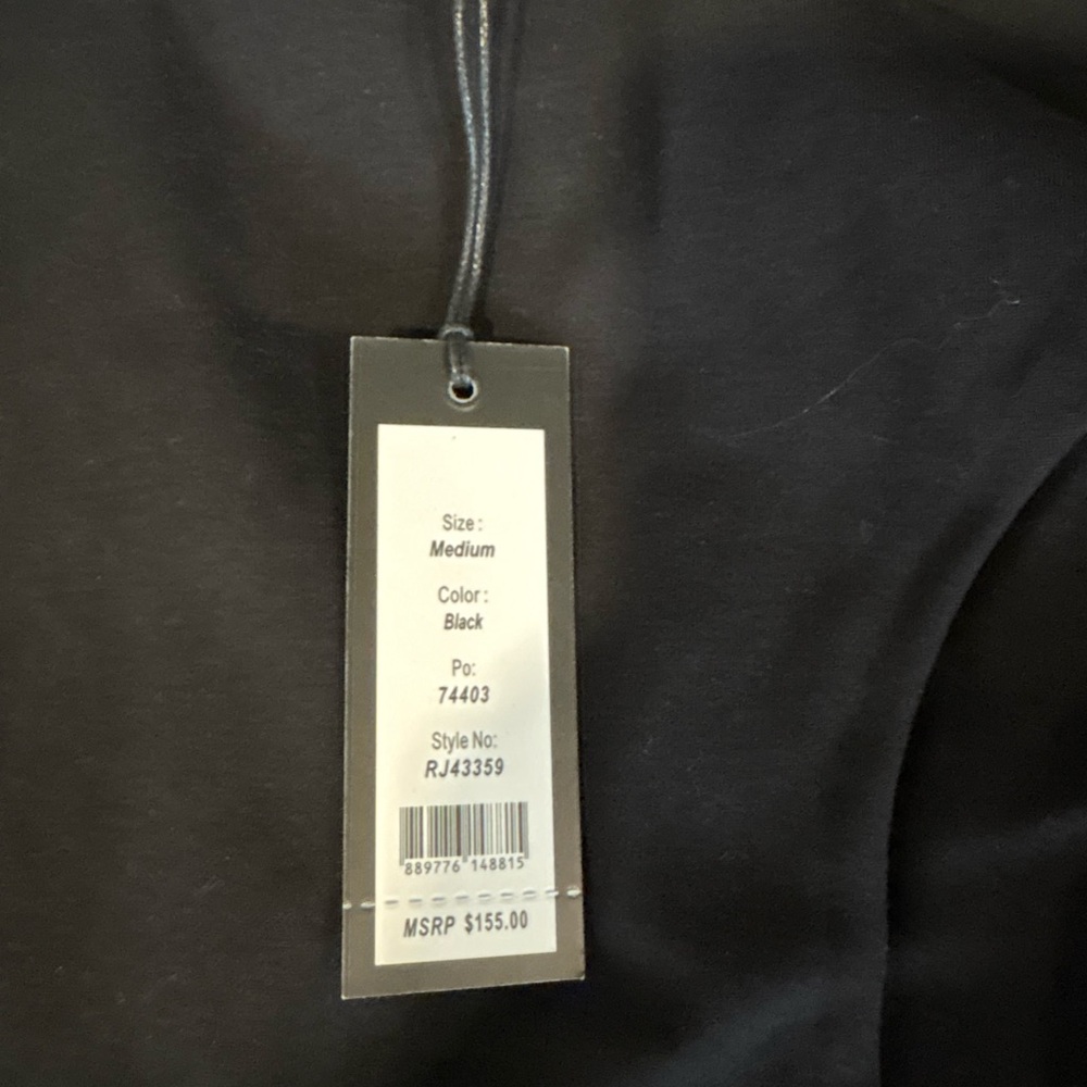 Romeo & Juliet Couture Black Dress Top
